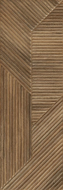 paradyz woodskin brown structure B csempe 29,8x89,8 cm