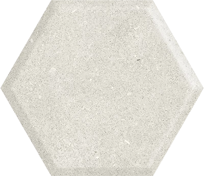 paradyz woodskin grys hexagon structure A 19,8x17,1 cm
