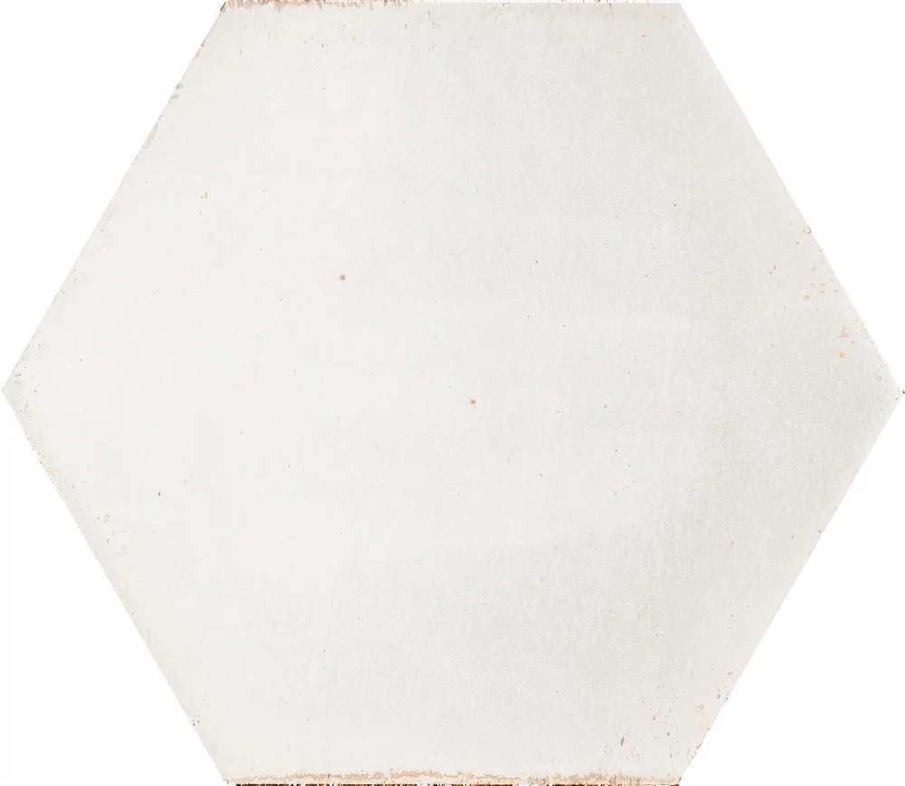ragno eden esagona bianco csempe RGKX 18,2x21 cm