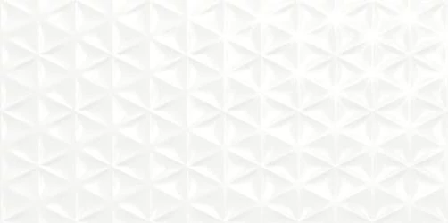 ragno fantasy bianco lux struttura prisma 3D csempe R57F 30x60 cm