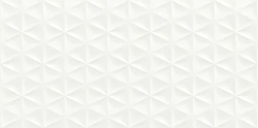 ragno fantasy bianco satinado struttura prisma 3D csempe R57F 30x60 cm
