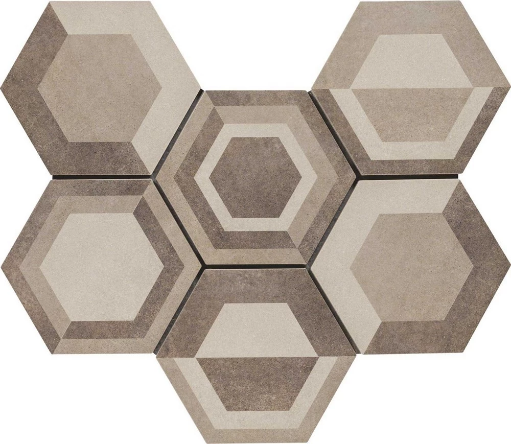 ragno rewind decoro geometrico corda R4DU 18,2x21 cm