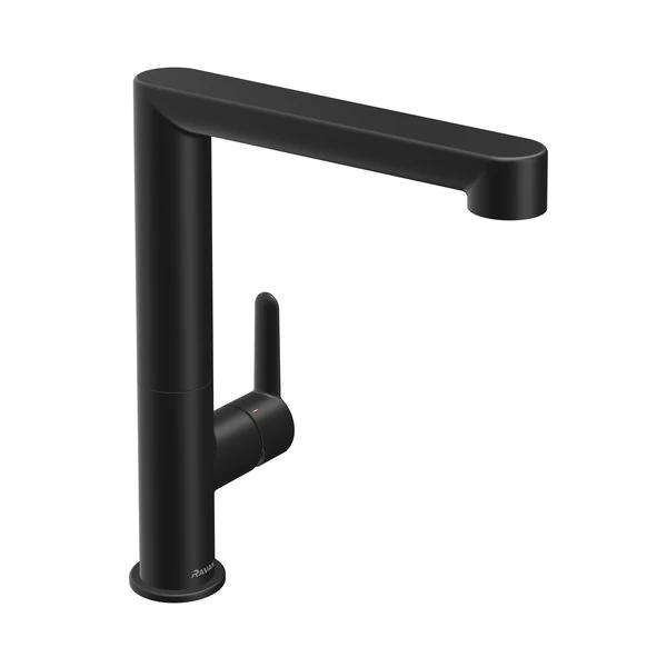 ravak puri black fekete álló mosogatócsaptelep leeresztő nélkül 269 mm, pu 016.20