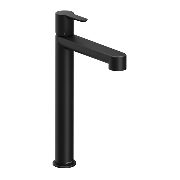 ravak puri black fekete álló mosdócsaptelep leeresztő nélkül 320 mm, pu 015.20