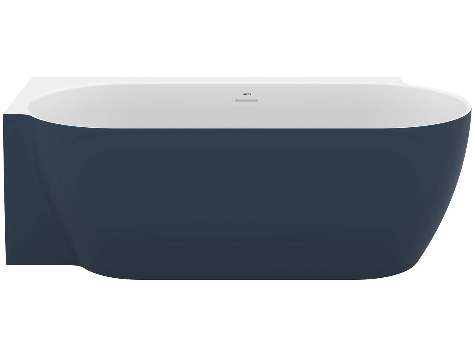 ravak freedom corner II tec l térbenálló akrilkád 175x86 fehér/ deepsea blue 
