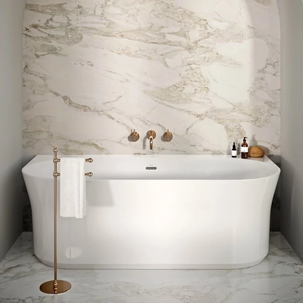 ravak ypsilon wall térbenálló akrilkád wall 178x86 fehér