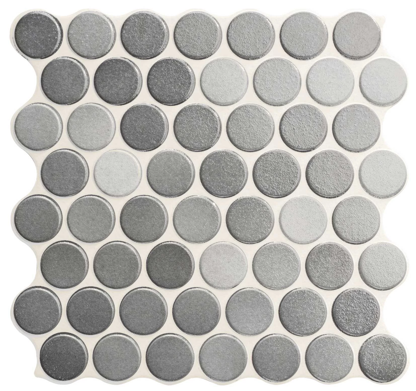realonda circle glossy grey 30,9x30,9 cm