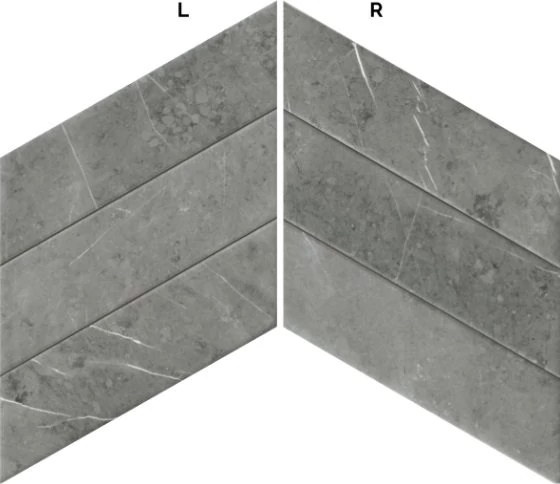 realonda diamond brume chevron L-R 70x40 cm