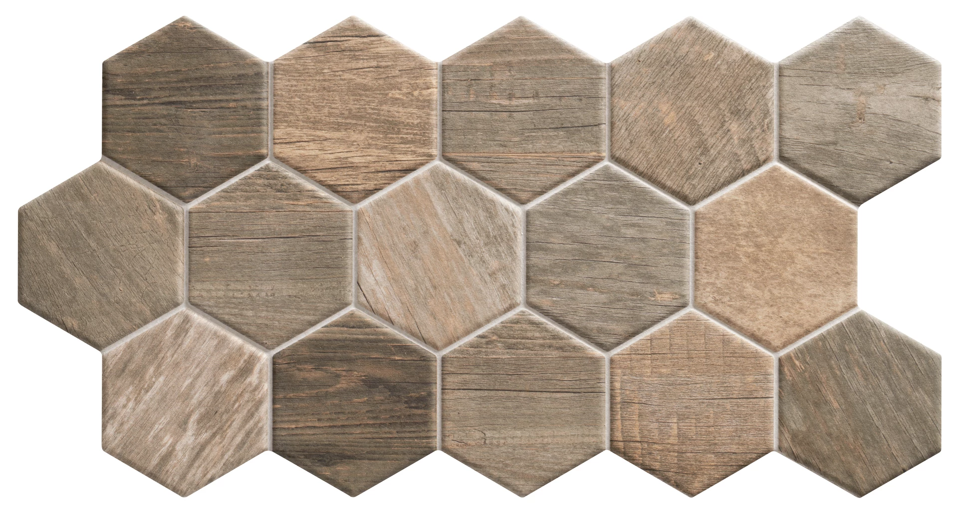 realonda hex sequioa tobacco 26,5x51 cm