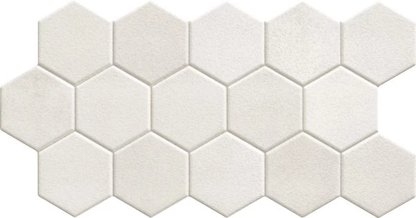 realonda hex white 26,5x51 cm