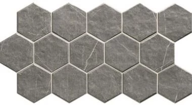 realonda muse hex grey 26,5x51 cm