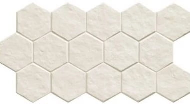 realonda muse hex white 26,5x51 cm