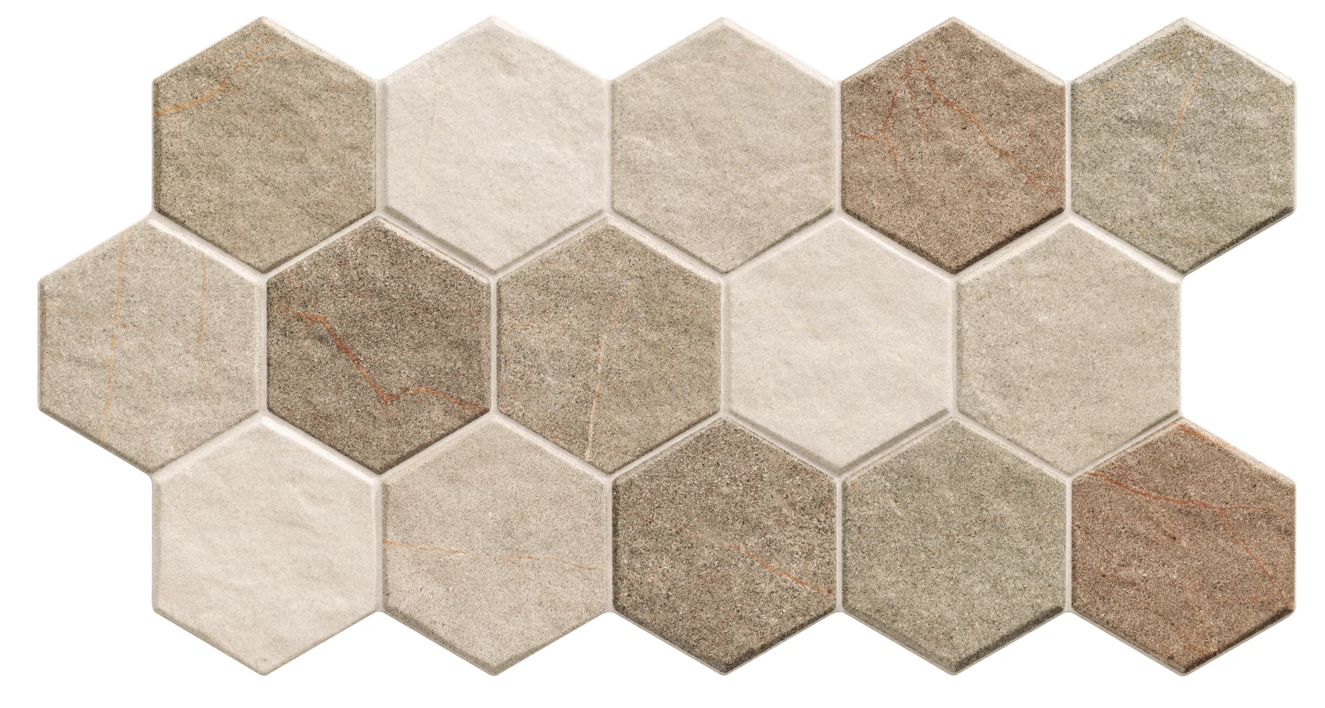realonda hex stonehenge earth 26,5x51 cm