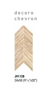 rondine sherwood chevron decoro maple 24x50 cm