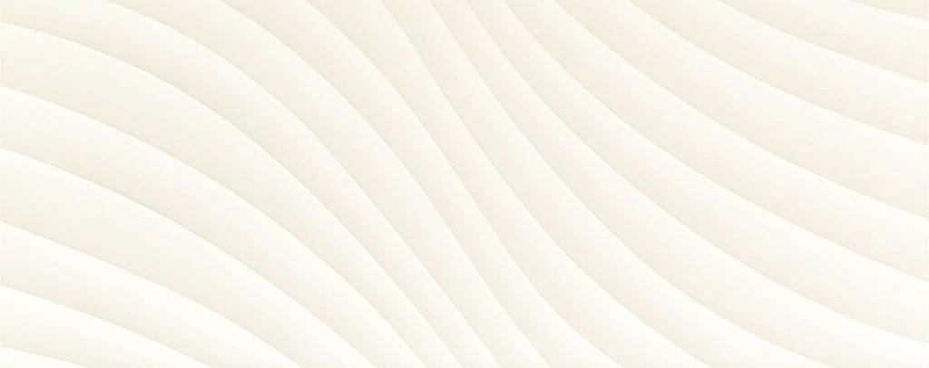 tubadzin elementary white wave str csempe 74,8x29,8 cm