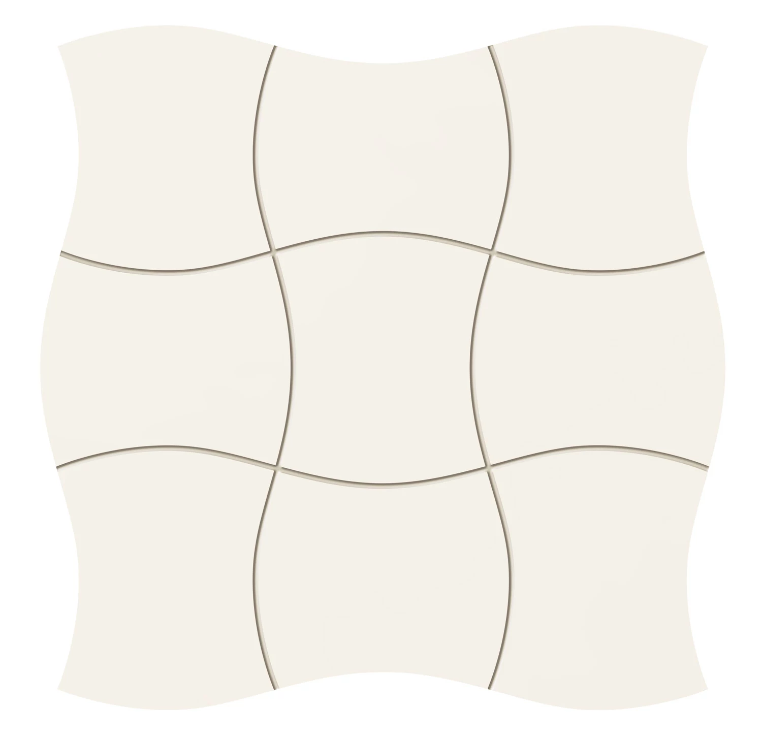 tubadzin royal place white mozaik 29,3x29,3 cm