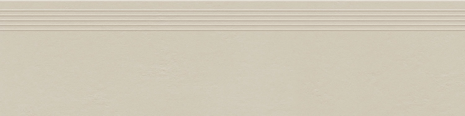 tubadzin industrio cream lépcsőlap 119,8x29,6 cm