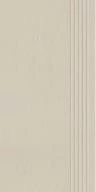 tubadzin industrio cream lépcsőlap 59,8x29,6 cm