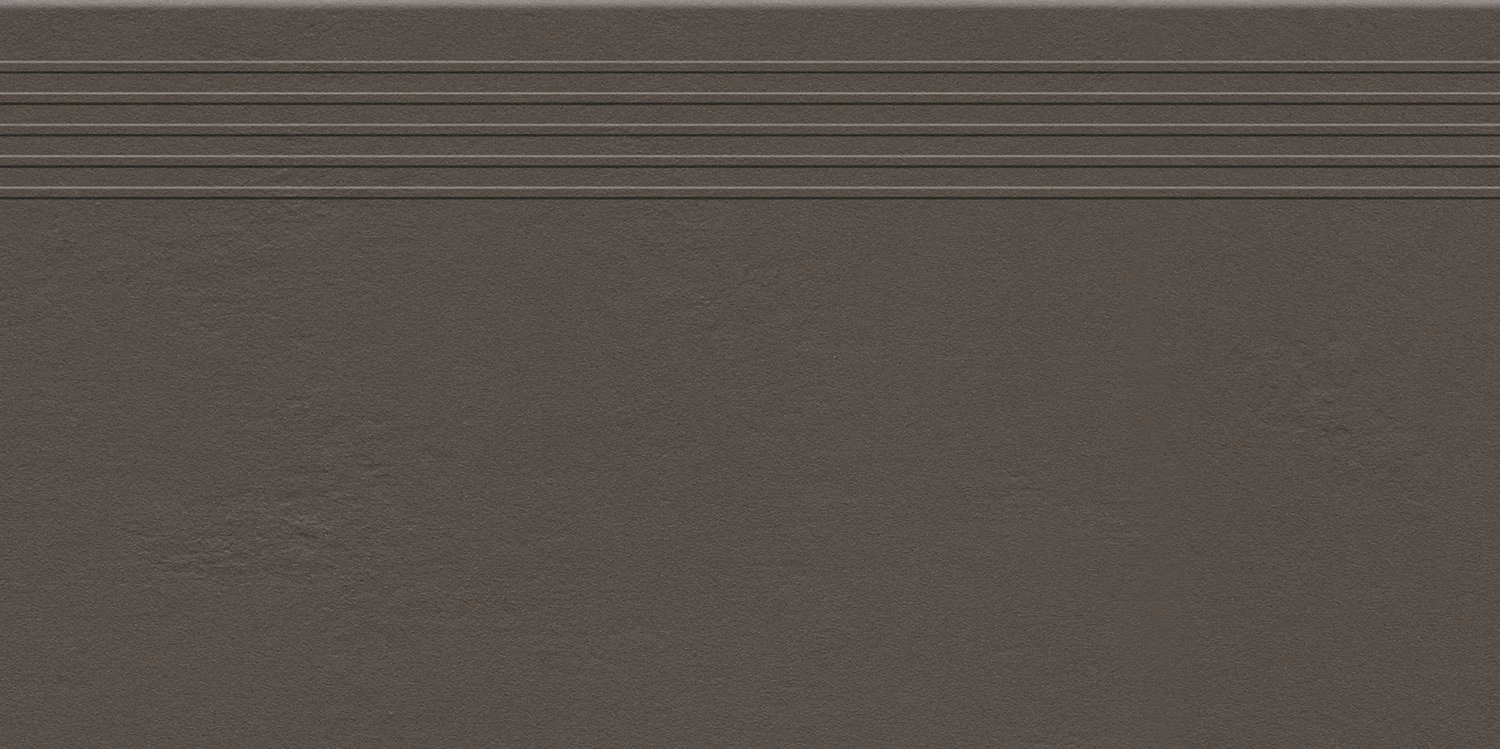 tubadzin industrio dark brown lépcsőlap 59,8x29,6 cm