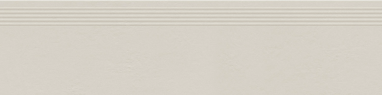 tubadzin industrio light grey lépcsőlap 119,8x29,6 cm