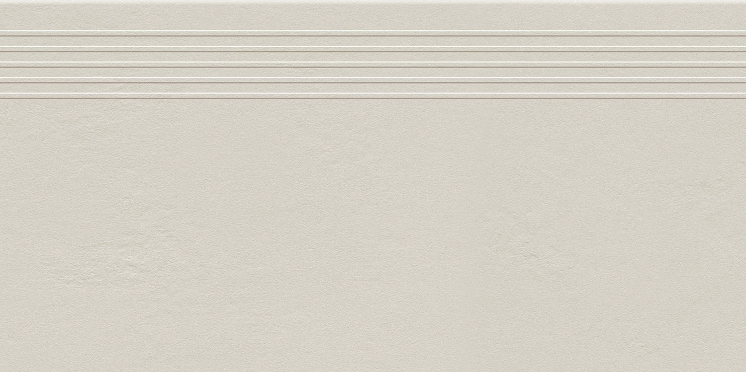 tubadzin industrio light grey lépcsőlap 59,8x29,6 cm