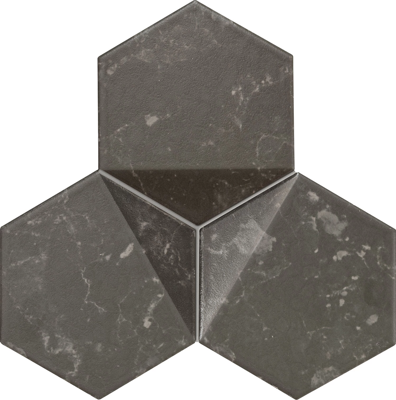 tubadzin scoria black dekor 19,2x16,5 cm