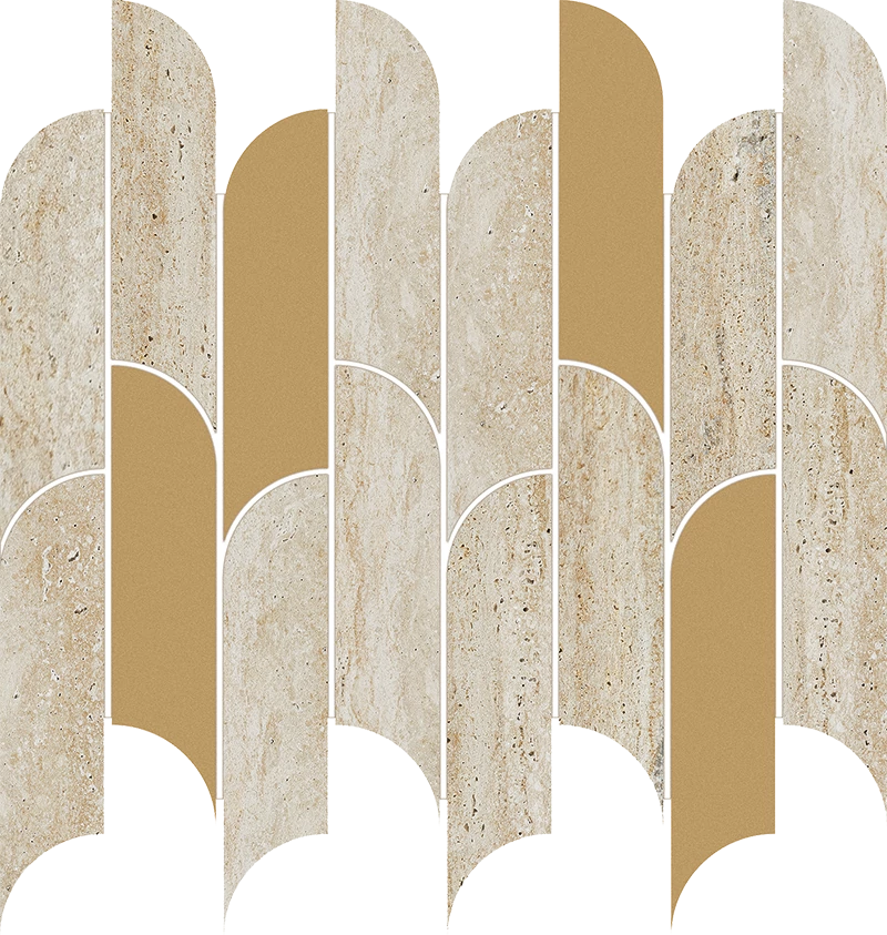 tubadzin tissue beige mozaik 29,8x27,2 cm
