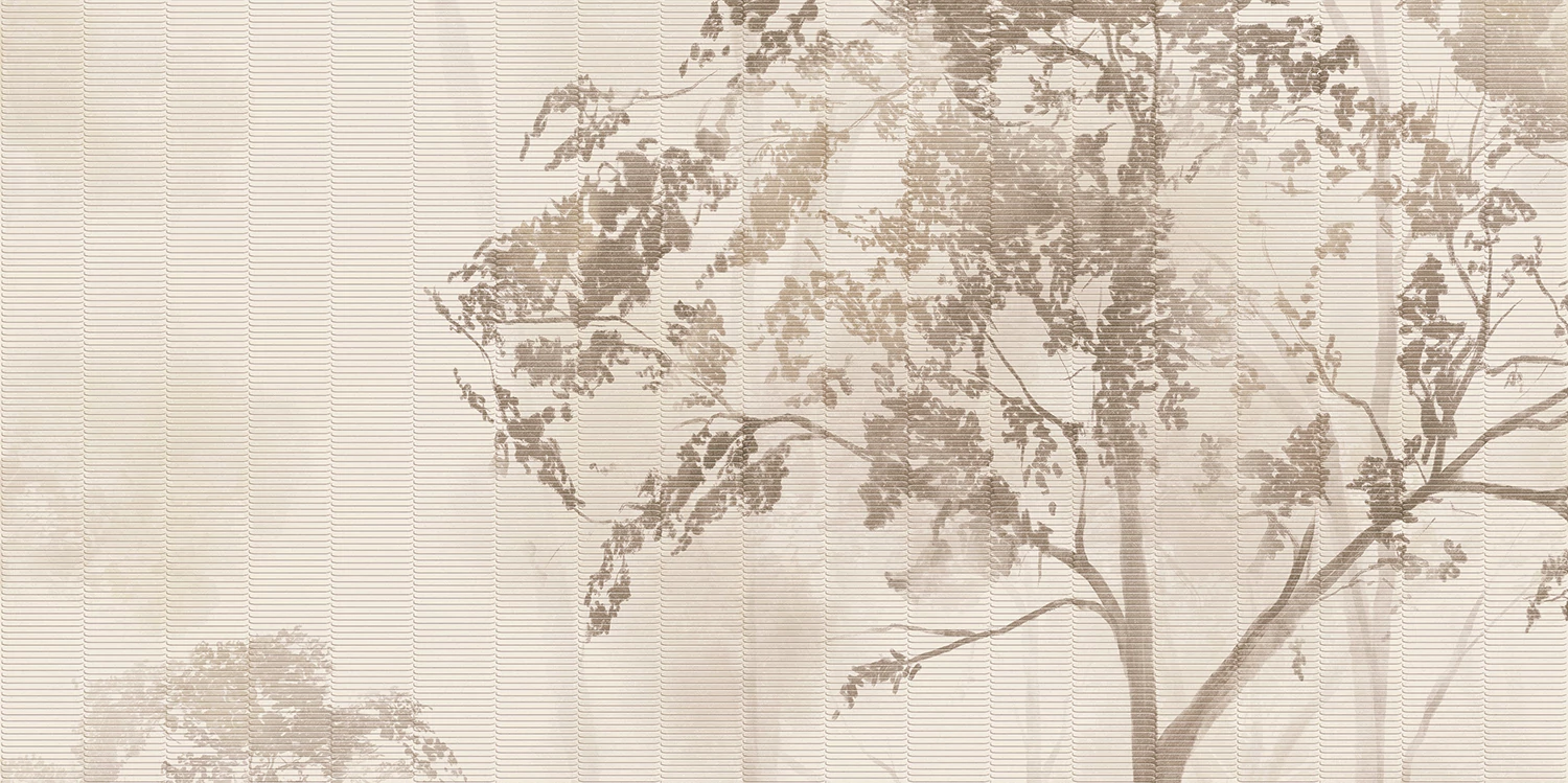 tubadzin travertigo tropical forest left c decor 59,8x119,8 cm