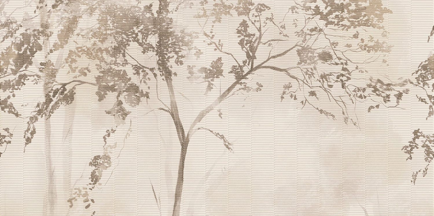 tubadzin travertigo tropical forest right d decor 59,8x119,8 cm