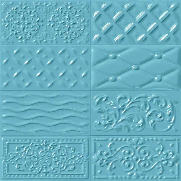 vives raspail celeste 10x20 cm