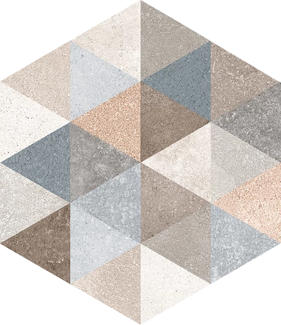 vives rift hexagono fingal 23x26,6 cm
