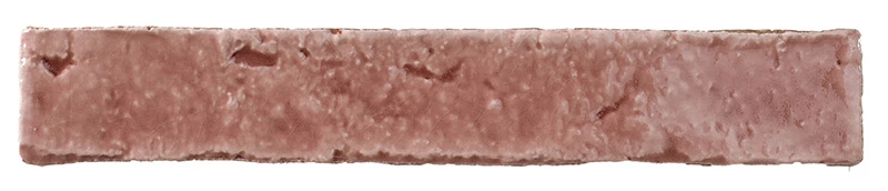 amadis brutalist brick crackle coralito fényes csempe 3,8x23,5 cm