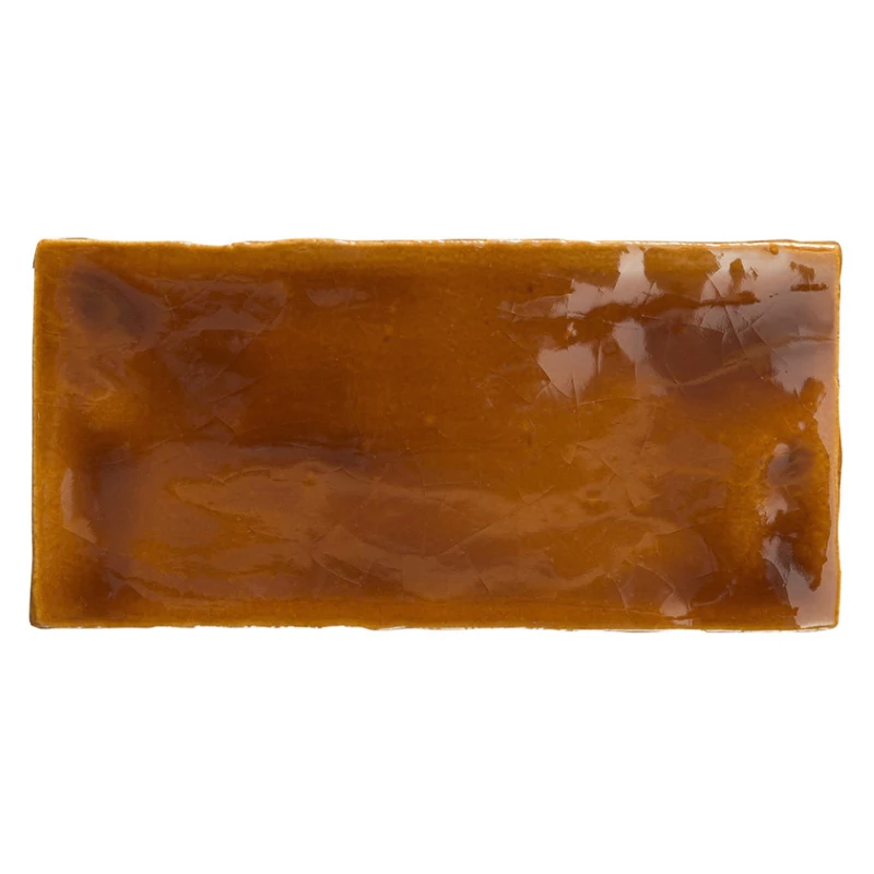 amadis seville crackle caramelo fényes csempe 6,5x13 cm