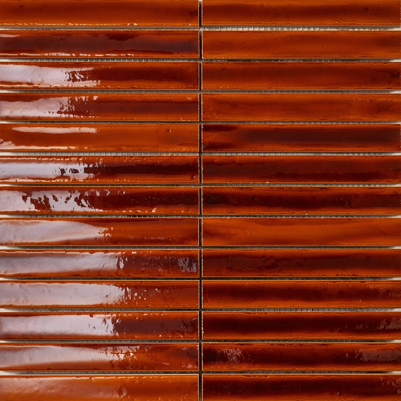 amadis short stick crackle honey csempe 2x15 cm
