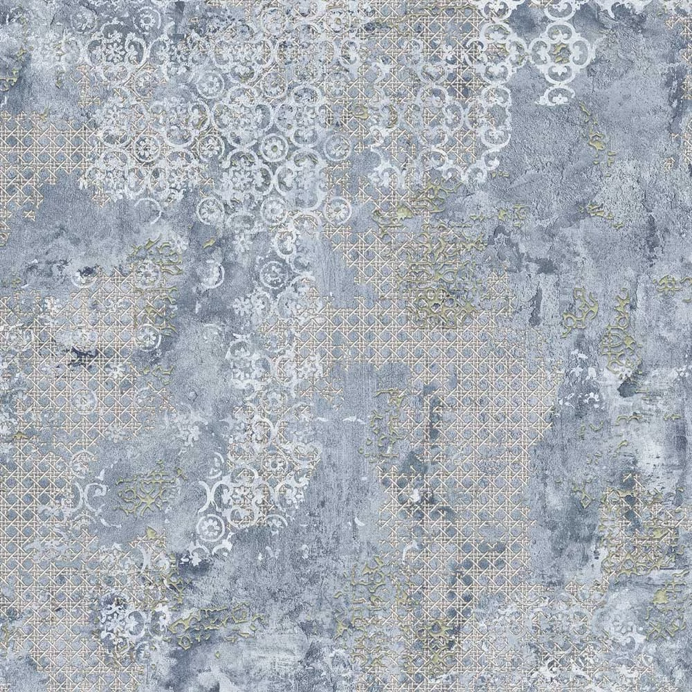 aparici rug blue natural 59,55x59,55 cm