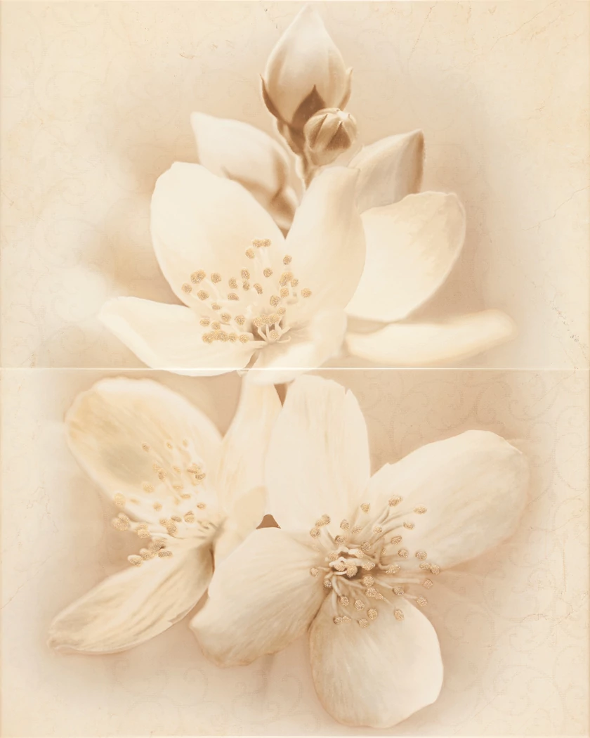 cersanit diana flower dekor 40x50 cm
