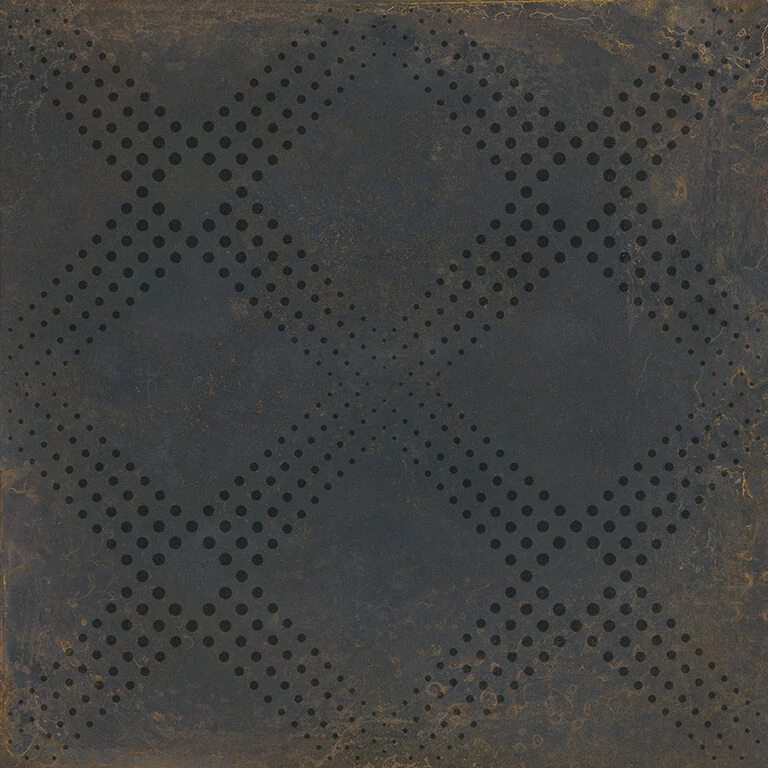 cifre industrial black mate decor 20x20 cm