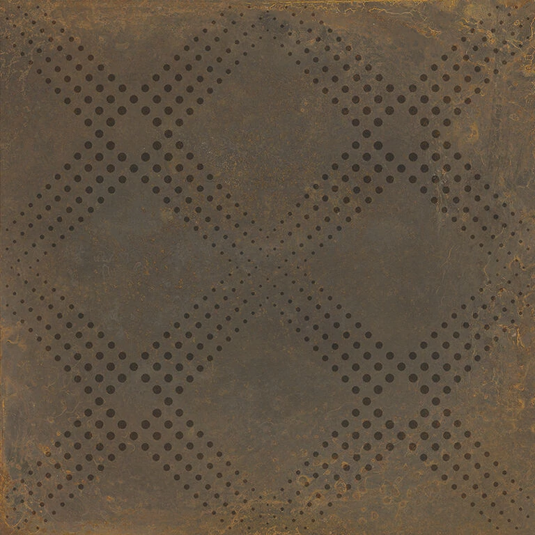 cifre industrial copper mate decor 20x20 cm