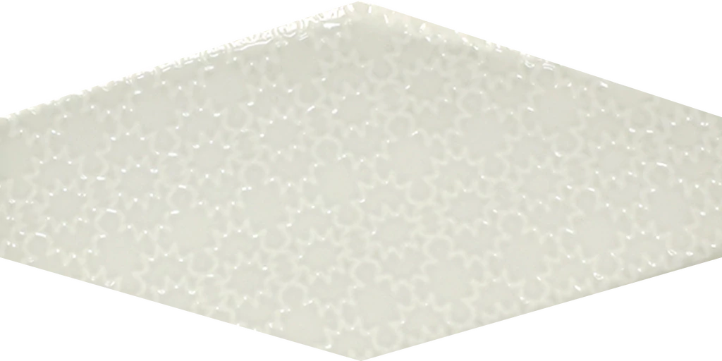 cifre viena hex gris fényes dekor csempe 10x20 cm