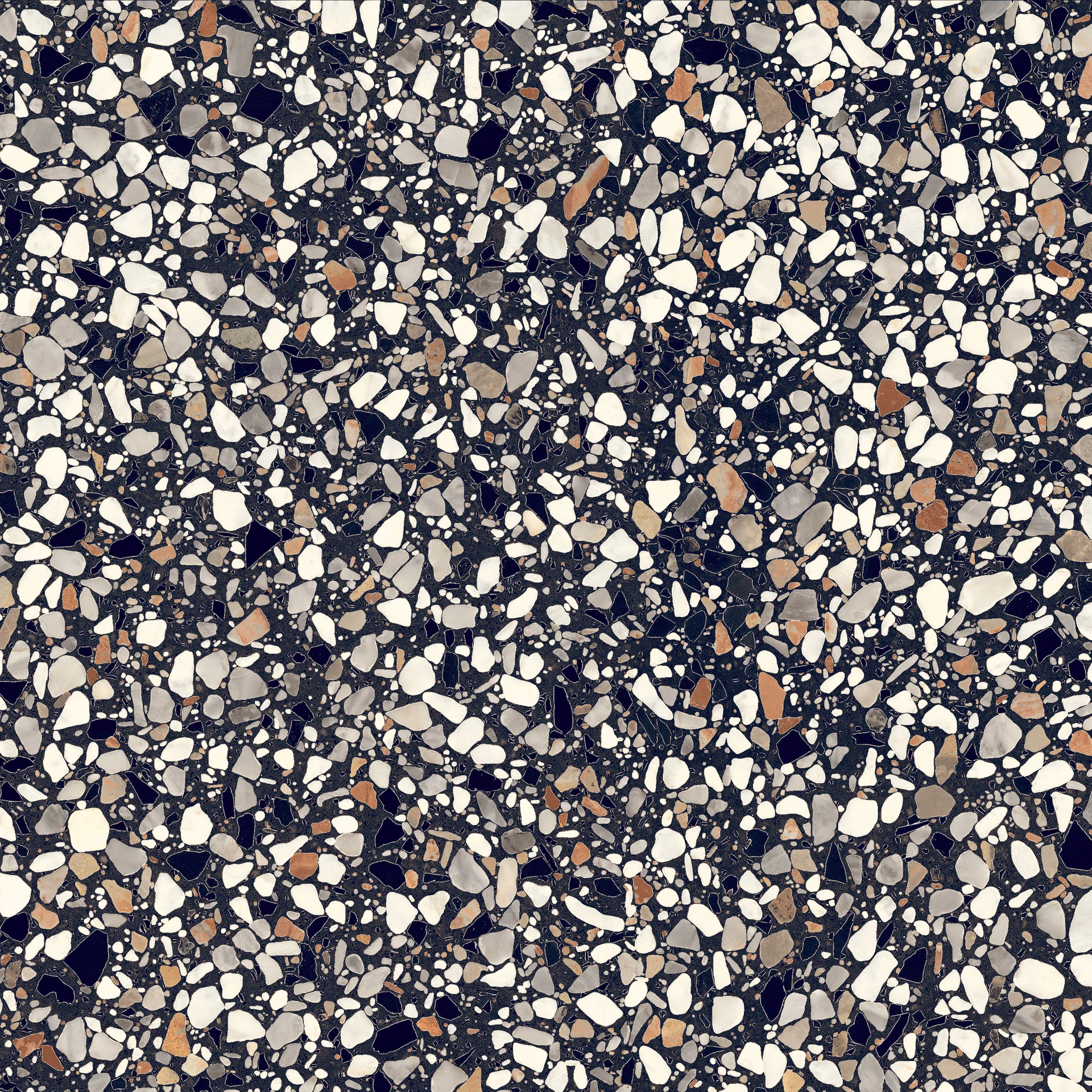 delconca frammenti FR8 nero micro 20x20 cm