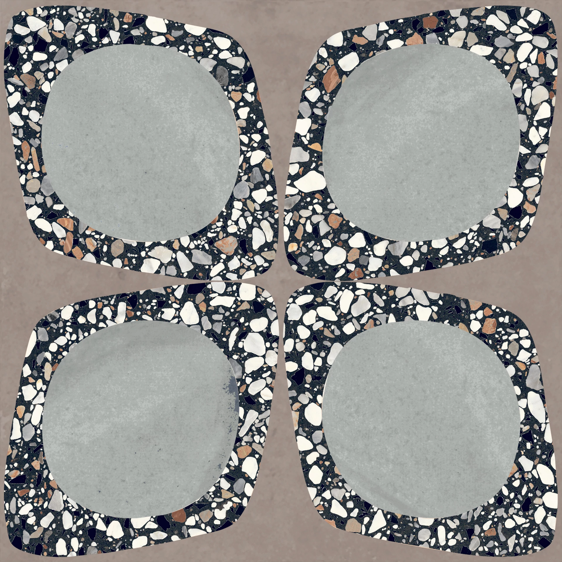 delconca frammenti FR dipinto 20x20 cm