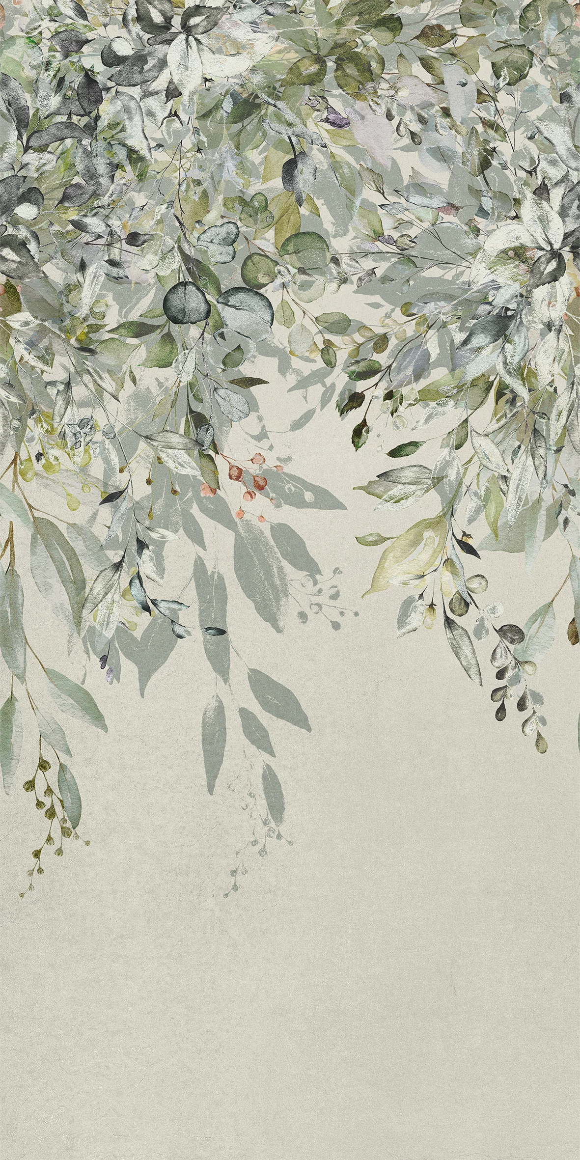 energieker wallart flowerin 60x120 cm