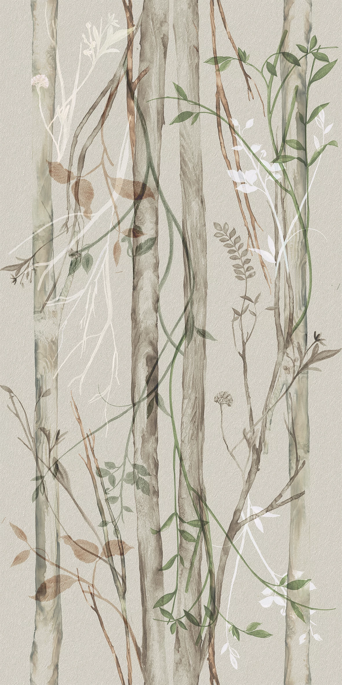 energieker wallart herbarium 60x120 cm