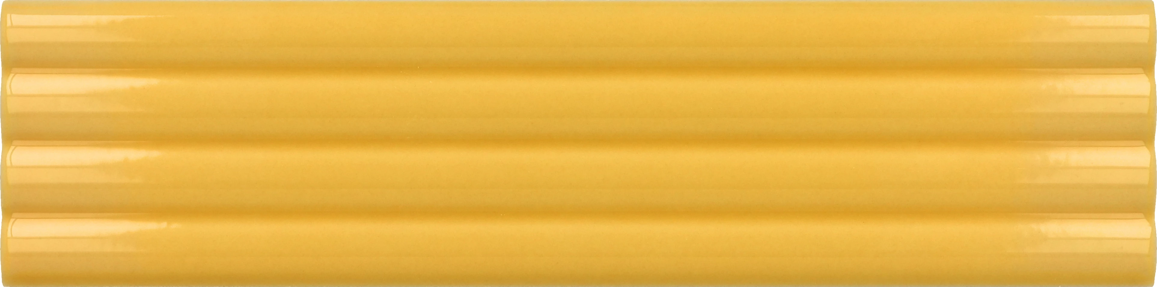 equipe costa nova onda yellow gloss csempe 5x20 cm
