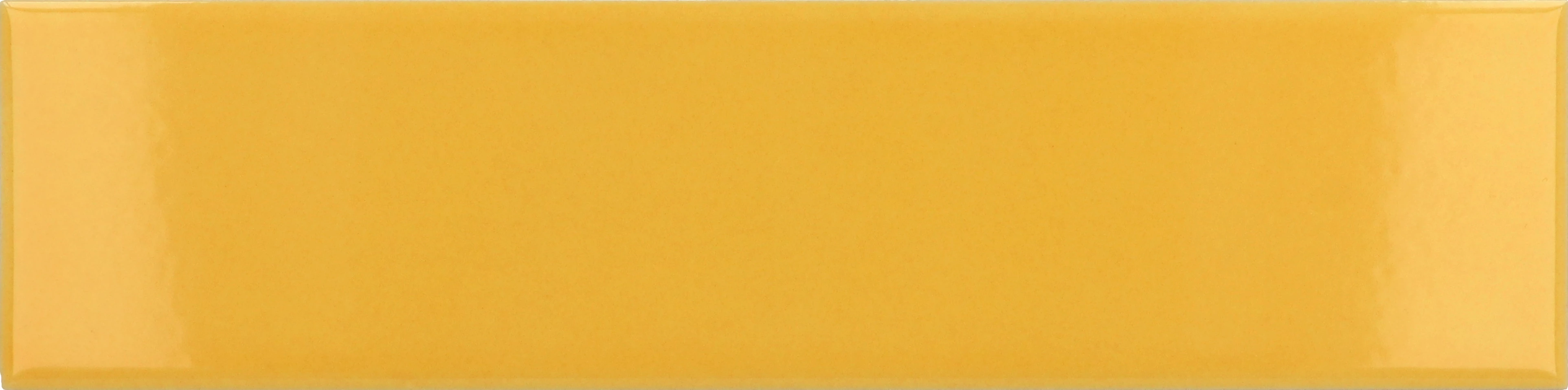 equipe costa nova yellow gloss csempe 5x20 cm