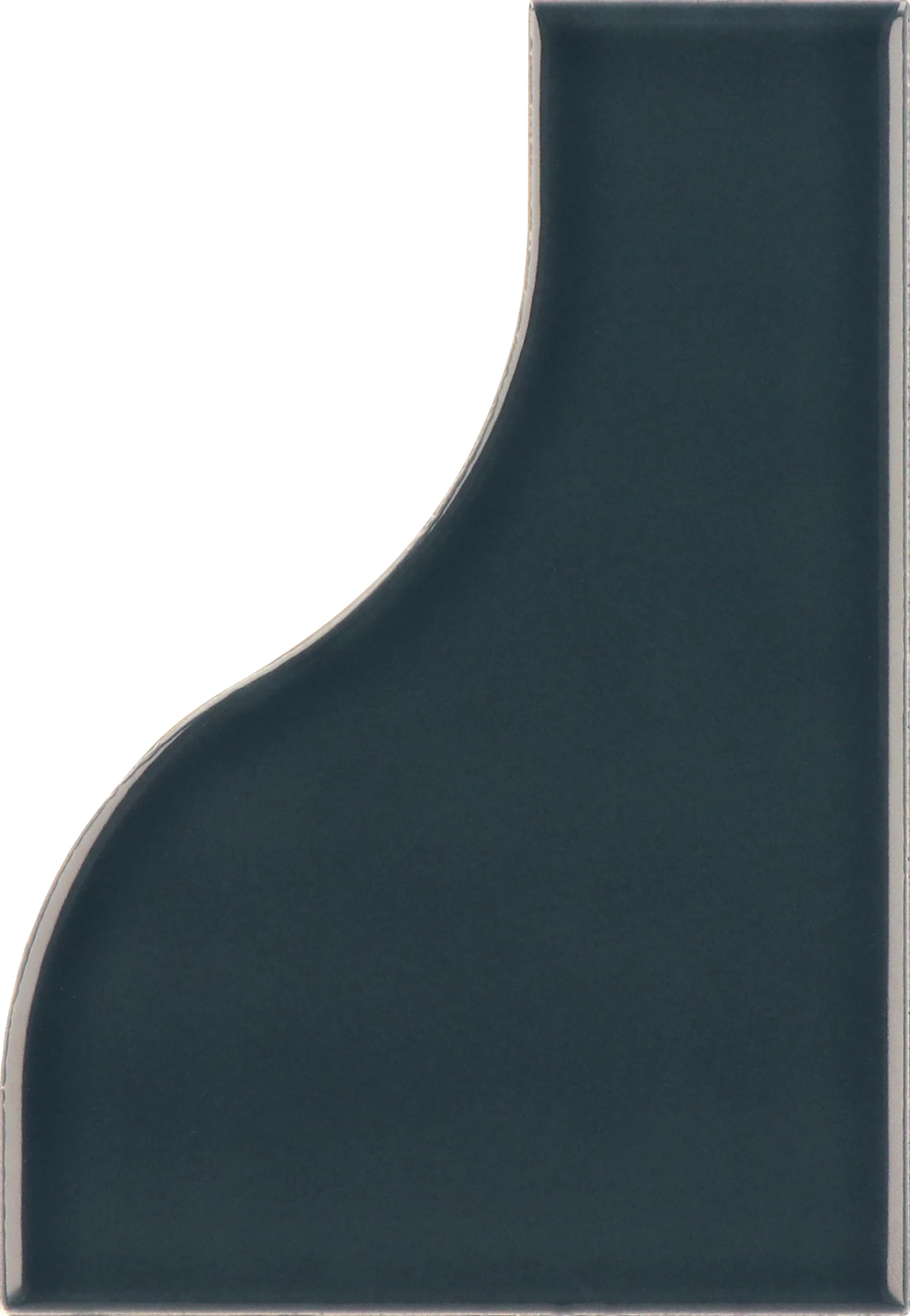 equipe curve ink blue gloss csempe 8,3x12 cm