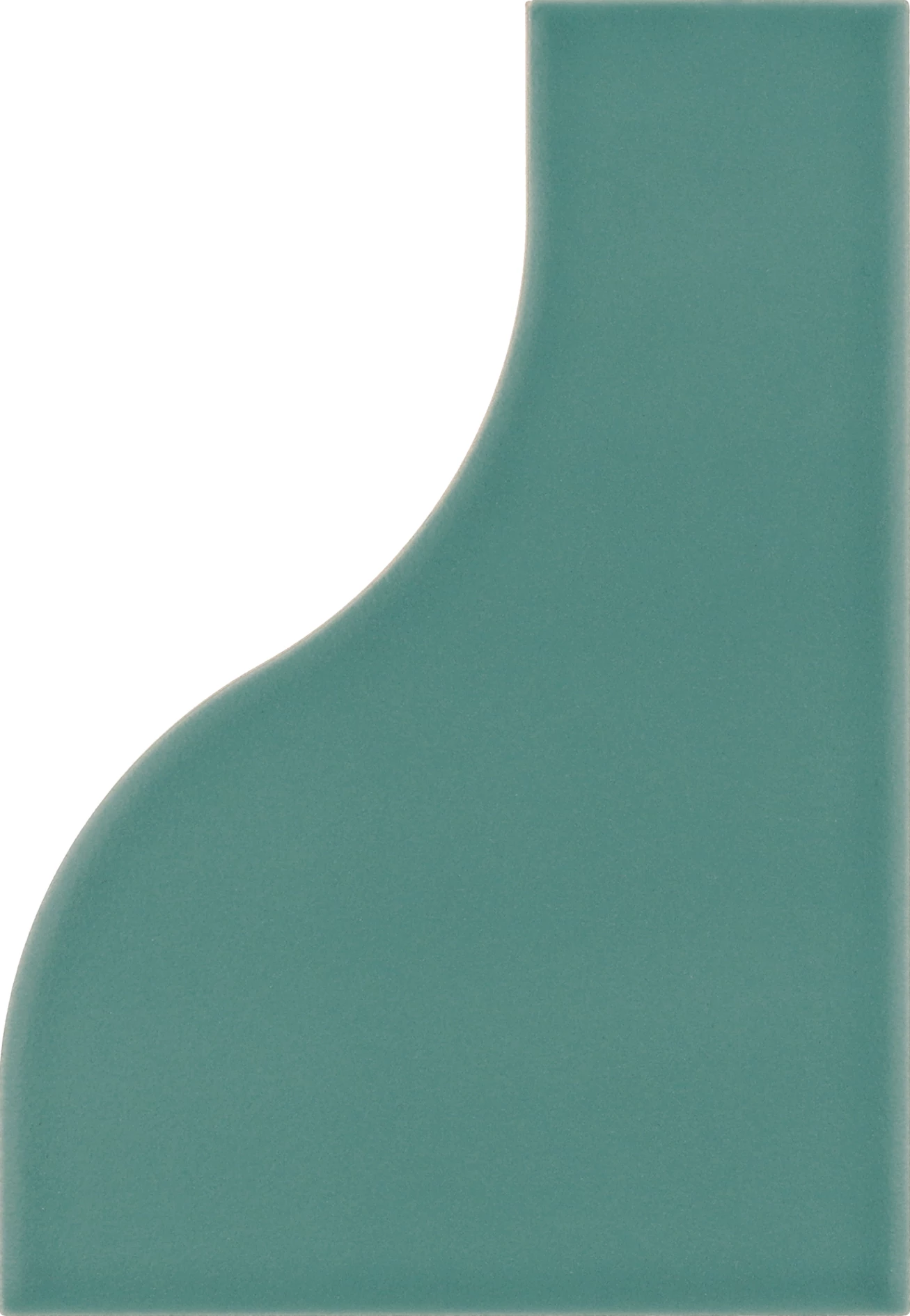 equipe curve paon matt csempe 8,3x12 cm
