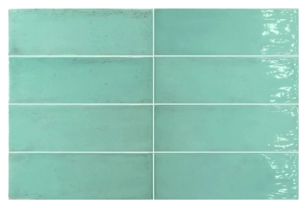 equipe fango aquamarine gloss csempe 5x15 cm