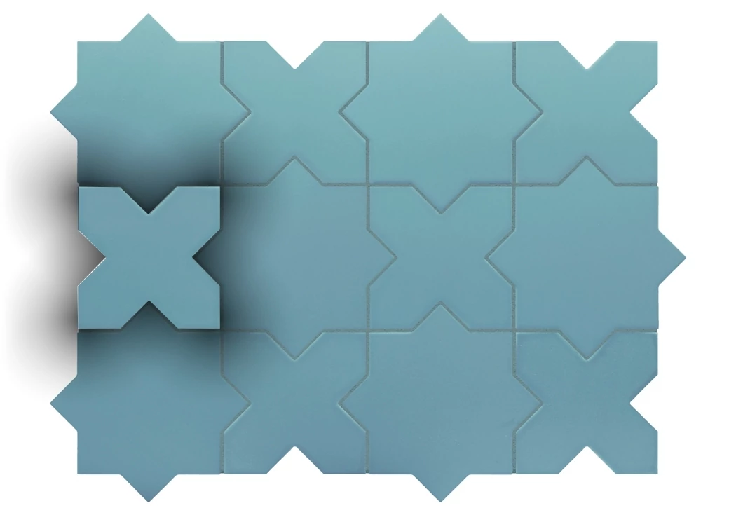 equipe porto cross azure 12x12 cm