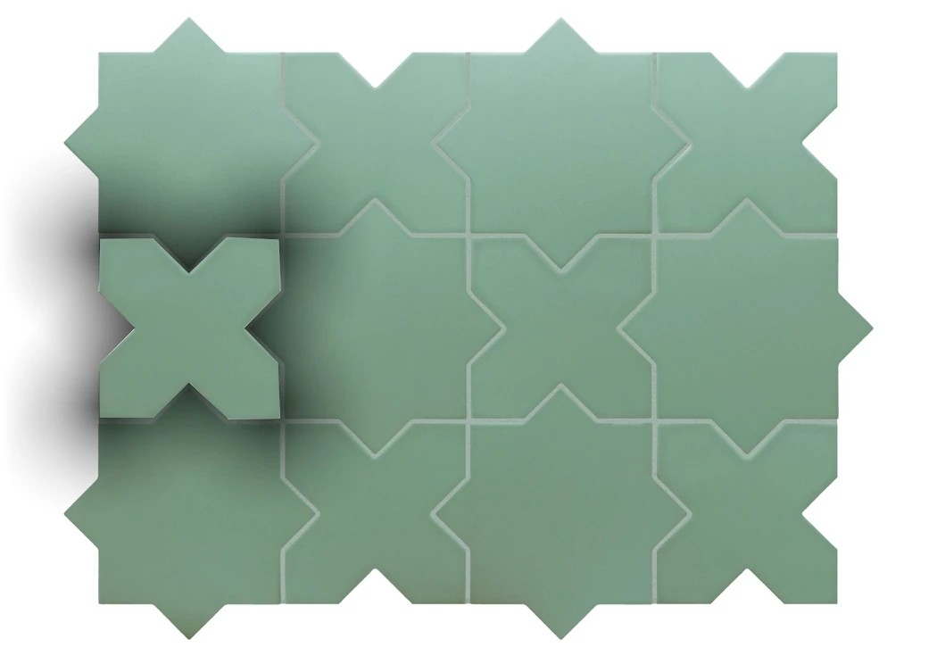 equipe porto cross pickle green 12x12 cm